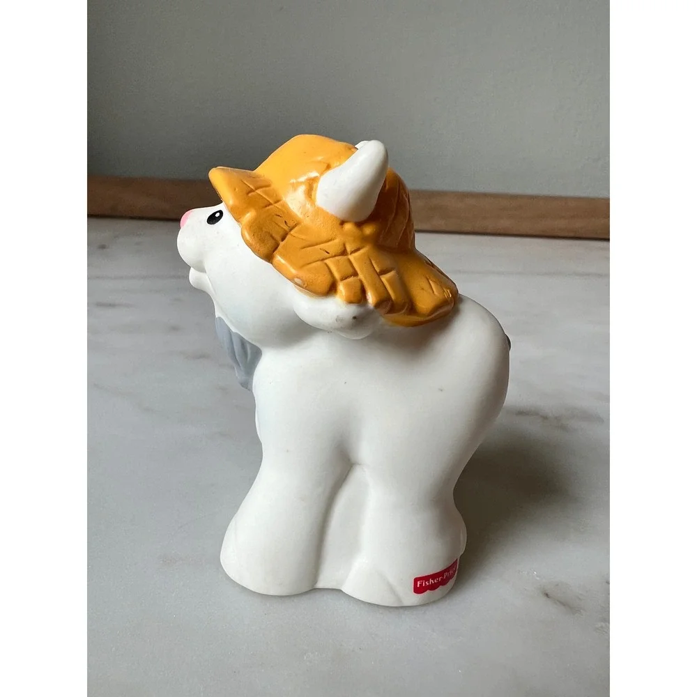 Goat with Hat Vintage Fisher-Price Little People 1998 HTF